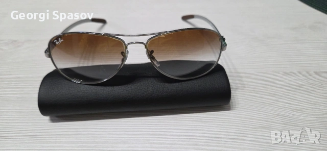 Авиатор Карбон Rey-ban очила мъжки, снимка 9 - Слънчеви и диоптрични очила - 54073601