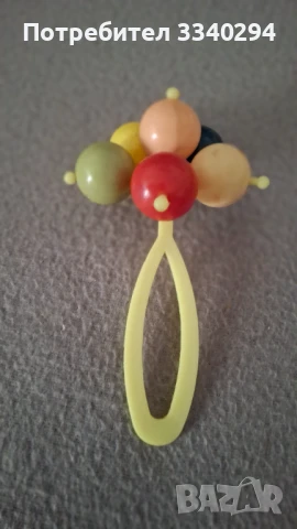 Винтидж бебешка играчка, дрънкалка