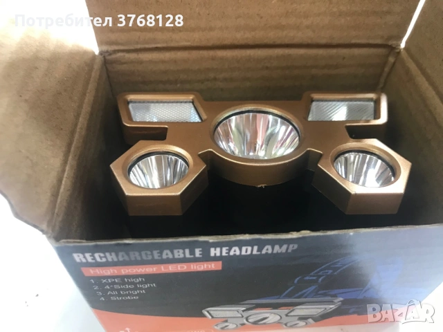 Мощен LED челник - НОВ