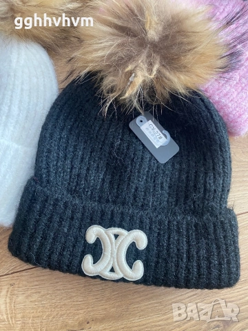 Зимна шапка 4 цвята, снимка 5 - Шапки - 52421879