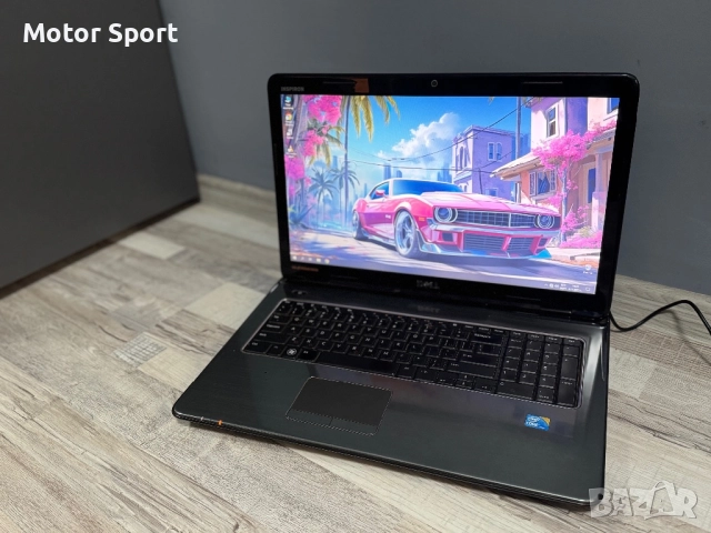 Лаптоп DELL 4RAM/500GB/17.3Инча., снимка 2 - Лаптопи за дома - 52291358