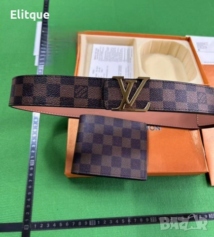 колан и портмоне hermes Louis Vuitton Salvatore Burberry , снимка 3 - Колани - 52724120