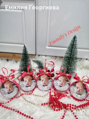 Коледни топки със снимки на най- ниски цени само при нас, снимка 4 - Декорация за дома - 52532162