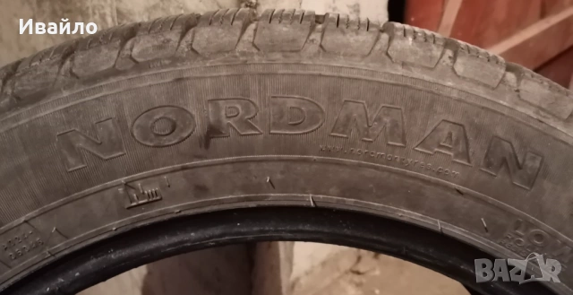 Продавам 4 броя Зимни гуми 205.55.16 на 1 сезон дот 2021 Notdman, снимка 4 - Гуми и джанти - 53693673