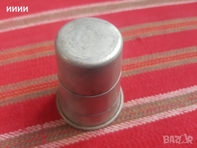 Сгъваема джобна чаша, снимка 3 - Антикварни и старинни предмети - 53446992