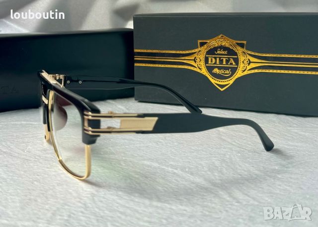 Dita мъжки слънчеви очила маска 4 цвята черни прозрачни, снимка 7 - Слънчеви и диоптрични очила - 45880284