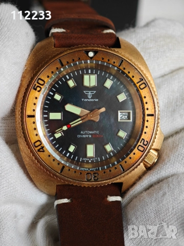 Tandorio Bronze Automatic –Seiko NH35, снимка 3 - Мъжки - 52589388