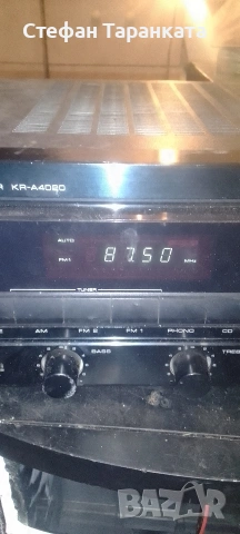 усилвател със радио тунер Kenwood , снимка 3 - Радиокасетофони, транзистори - 54034752