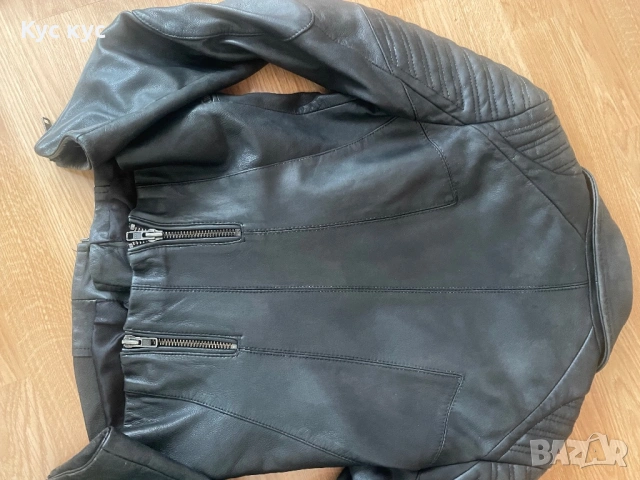 Яке естествена агнешка кожа, снимка 4 - Якета - 53679713