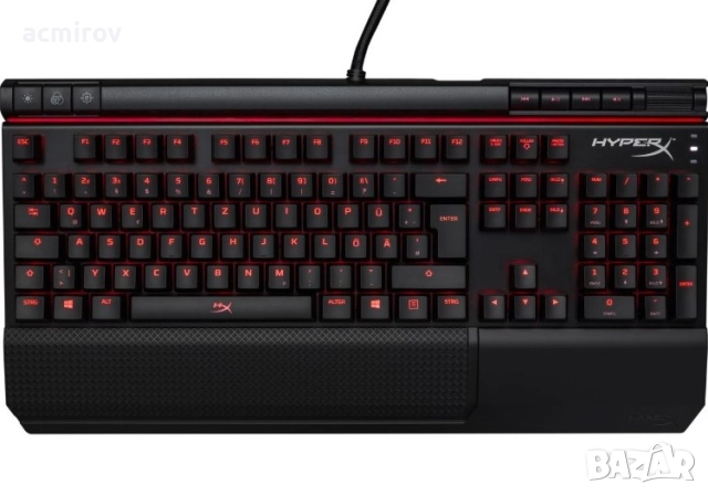 Чисто нови механични гейминг клавиатури HyperX Alloy Elite, USB Hub
