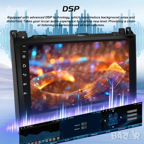 2+64G Android автомобилно радио за Mercedes Benz W906 W169 W245 W639, снимка 5 - Аксесоари и консумативи - 53415630