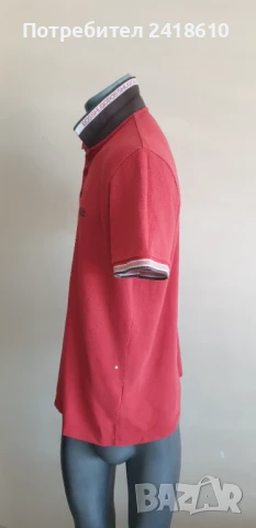 Hugo Boss Paddy Pique Cotton Regular Fit Mens Size L - XL ОРИГИНАЛНА Тениска!, снимка 6 - Тениски - 50861864