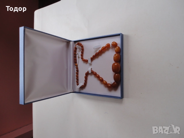 Луксозно  колие от балтийски кехлибар 6, снимка 2 - Колиета, медальони, синджири - 52839137