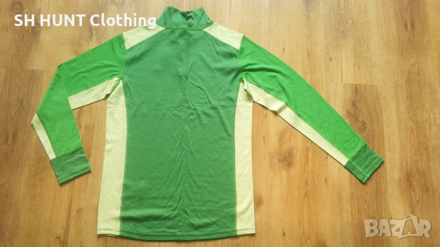 WENAAS KIWI 20 Gents Polo Zip 48% Merino Wool размер М / L термо блуза - 2317, снимка 2 - Екипировка - 53748553