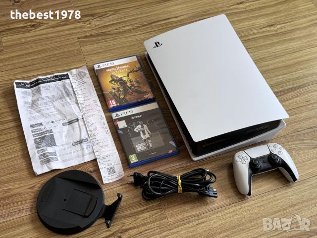 PS5 Play Station 5 Disk Edition/Гаранция+Два Диска