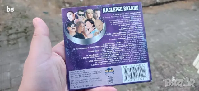 Najlepse balade  /аудио диск/, снимка 2 - CD дискове - 47020354