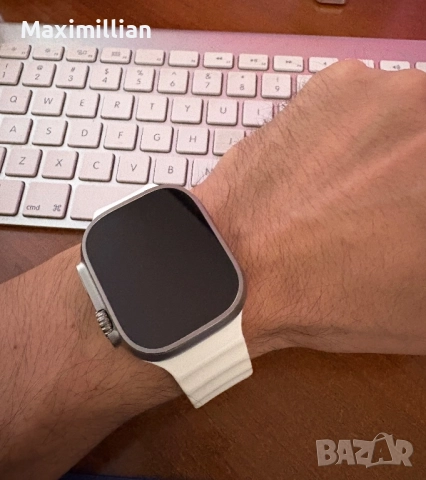 Apple Watch Ultra 2 Titanium, снимка 3 - Смарт часовници - 52235770