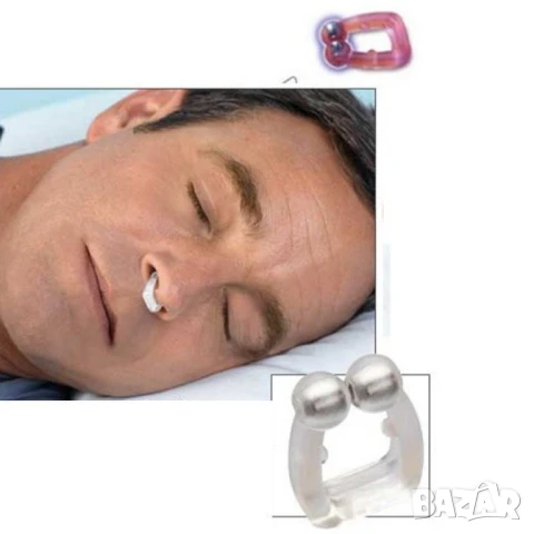 Устройство против хъркане Snore Free Nose Clip TV24, снимка 2 - Други - 50569880