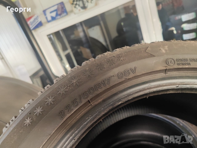 2бр.зимни гуми 225/50/17 Lassa, снимка 5 - Гуми и джанти - 53744348