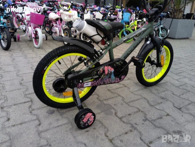 BYOX Велосипед 16" MONSTER зелен, снимка 11 - Велосипеди - 53558726