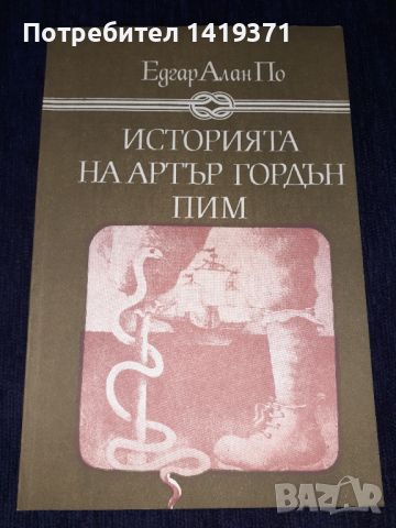 Историята на Артър Гордън Пим - Едгар Алан По, снимка 1 - Художествена литература - 45579264