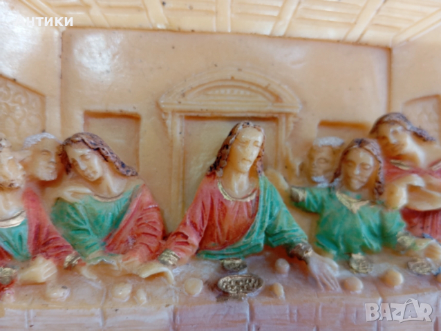 Колекционерско пано ,,Тайната вечеря"   , снимка 2 - Пана - 52626190