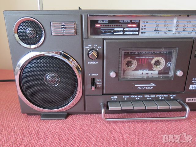 Vintage ,Sanwa 7096,Japan -радиокасетофон 2, снимка 4 - Радиокасетофони, транзистори - 45494547