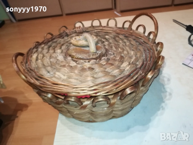 ПЛЕТЕНА КУТИЯ ЗА КОЛЕКЦИЯ 0612251754