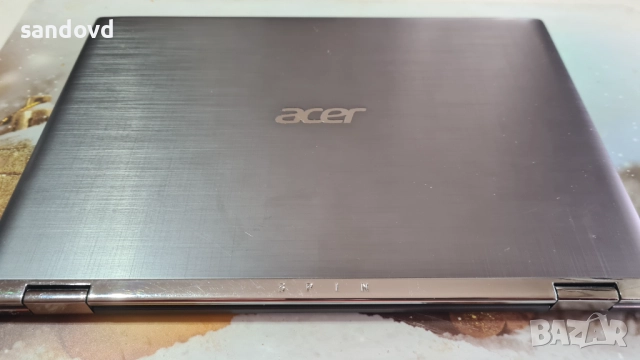 Разкошен коледен лаптоп ACER spin 1 sp111-32n цена 180лв, снимка 9 - Лаптопи за дома - 52837651