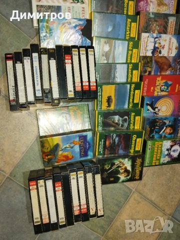 55 броя видеокасети, снимка 6 - Антикварни и старинни предмети - 54267262