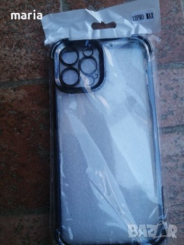 Калъфче +4броя стъклени протектора за Айфон 12 про макс, снимка 1 - Apple iPhone - 45912773