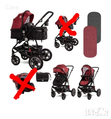 Бебешка количка lorelli 2 в 1
