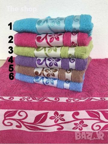 Кърпи и хавлии за всеки дом (002) - цветове; 50 х 90 см., снимка 2 - Хавлиени кърпи - 46242533