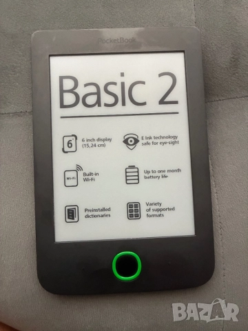 PocketBook Basic 2 - Четец за книги Wi-Fi, снимка 1