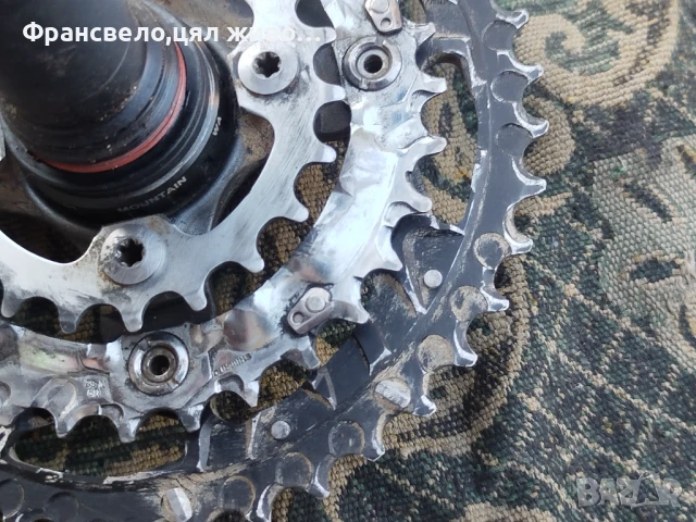 Курбел със средно движение за велосипед колело  Shimano deore slx , снимка 3 - Части за велосипеди - 51090020