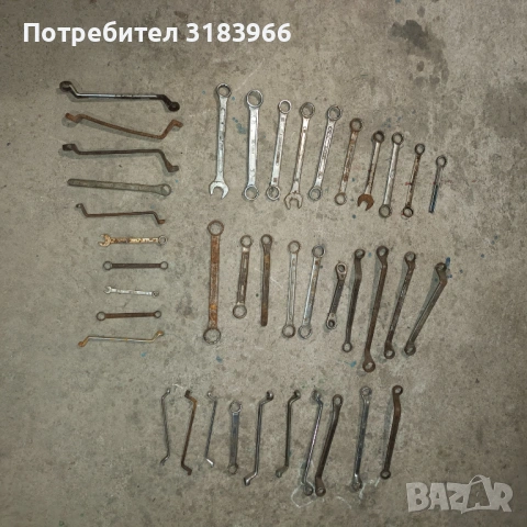 голям лот инструменти. лули и звезди  40 броя ., снимка 8 - Ключове - 53916376