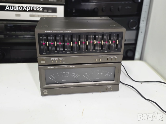 🔥 Hitachi HMA-G2 + HGE-G2 – японски винтидж beast комплект! 🇯🇵🎛