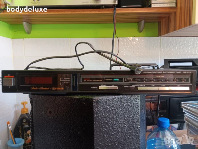 FISHER FM-1225 цифров тунер, снимка 2 - Ресийвъри, усилватели, смесителни пултове - 51003398