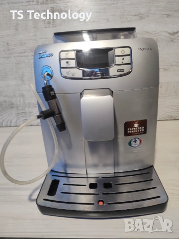 ГАРАНЦИЯ ! Saeco Intelia / Кафеавтомат - робот / Капучинатор, снимка 2 - Кафемашини - 53039025