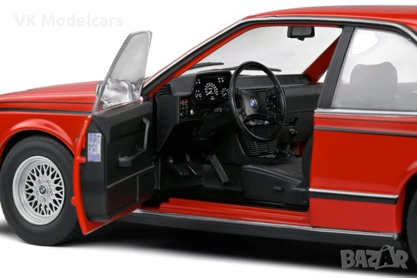 1984 BMW 635 CSI (E24) 1/18 Solido, снимка 4 - Колекции - 52789724