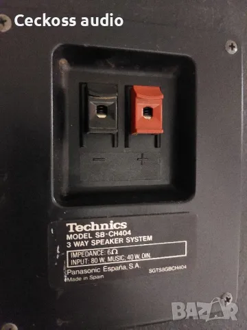 Тонколони TECHNICS SB-CH404, снимка 6 - Тонколони - 47563745