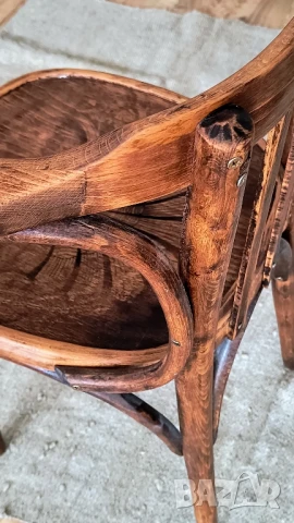 Стар Стол /  Стар Виенски стол, снимка 9 - Столове - 50443607
