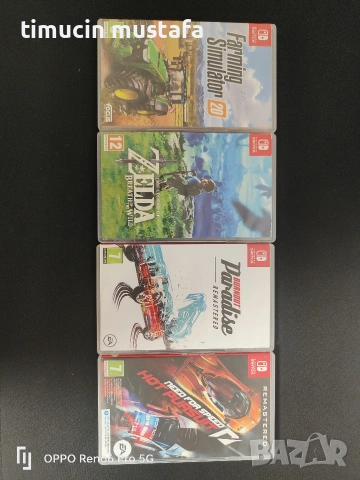Nintendo Switch игри – комплект 110 € (без пазарлък)