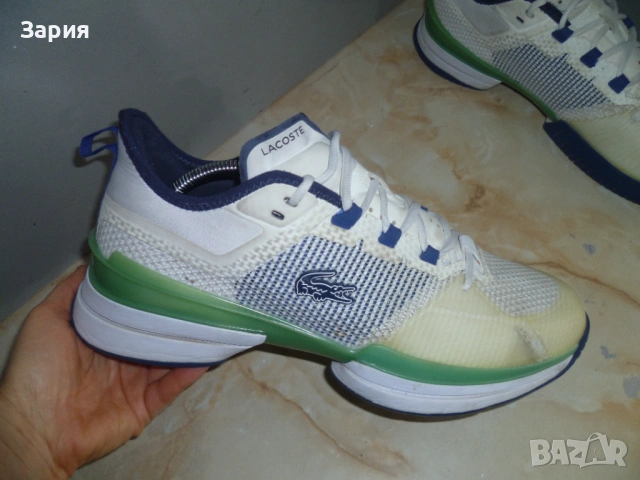 LACOSTE сникърси №46, снимка 6 - Маратонки - 53212643