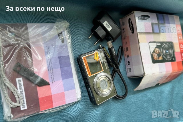 Цифров фотоапарат Samsung ST700 , 16.1mp , Zoom x5 , снимка 3 - Фотоапарати - 53560588