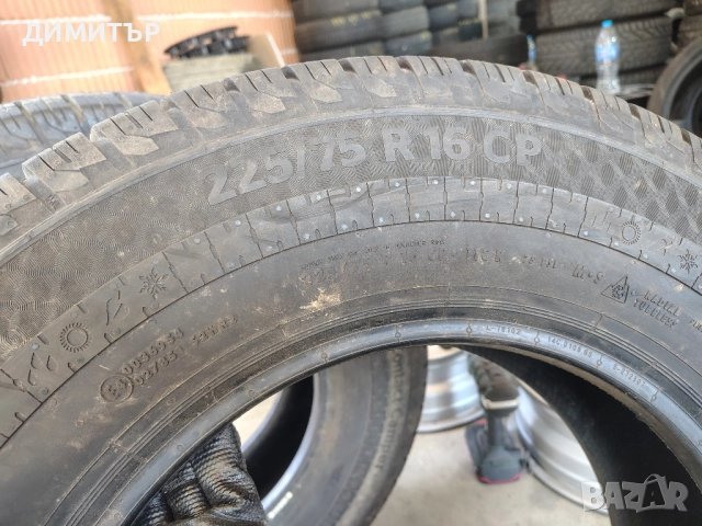 2бр.НОВИ всесезонни гуми CONTINENTAL 225 75 16C DOT24 цена за брой, снимка 6 - Гуми и джанти - 52299563