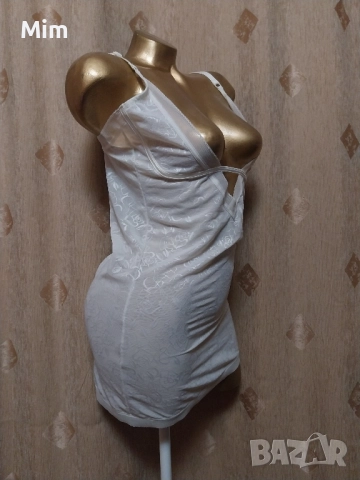 М/L Бяло моделиращо бельо / рокля /, снимка 7 - Рокли - 51915396