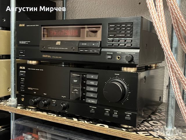 AKAI AM-32 CD-55, снимка 3 - Ресийвъри, усилватели, смесителни пултове - 46279610