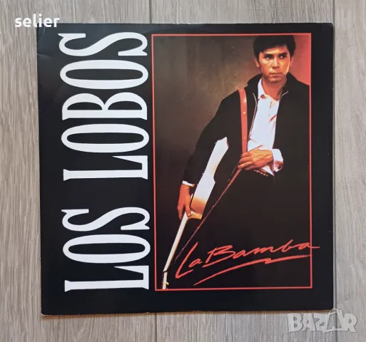 Los Lobos ‎– La Bamba Maxi Single 12 Английско издание 1987г Съатояние :VG++ Отлично макси с 3 песни, снимка 1 - Грамофонни плочи - 48246356