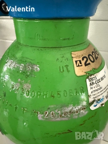 кислородна бутилка, бутилка за високо налягане, снимка 3 - Винтоверти - 53944452